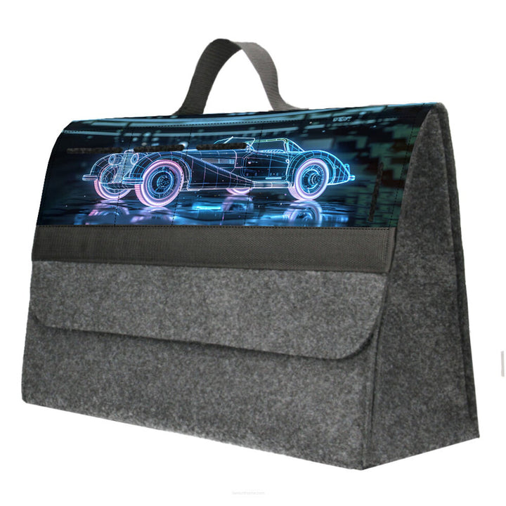 Arco Design taske, organizer til bilbagagerum, 46x20 cm, B-LUX Oldtimer
