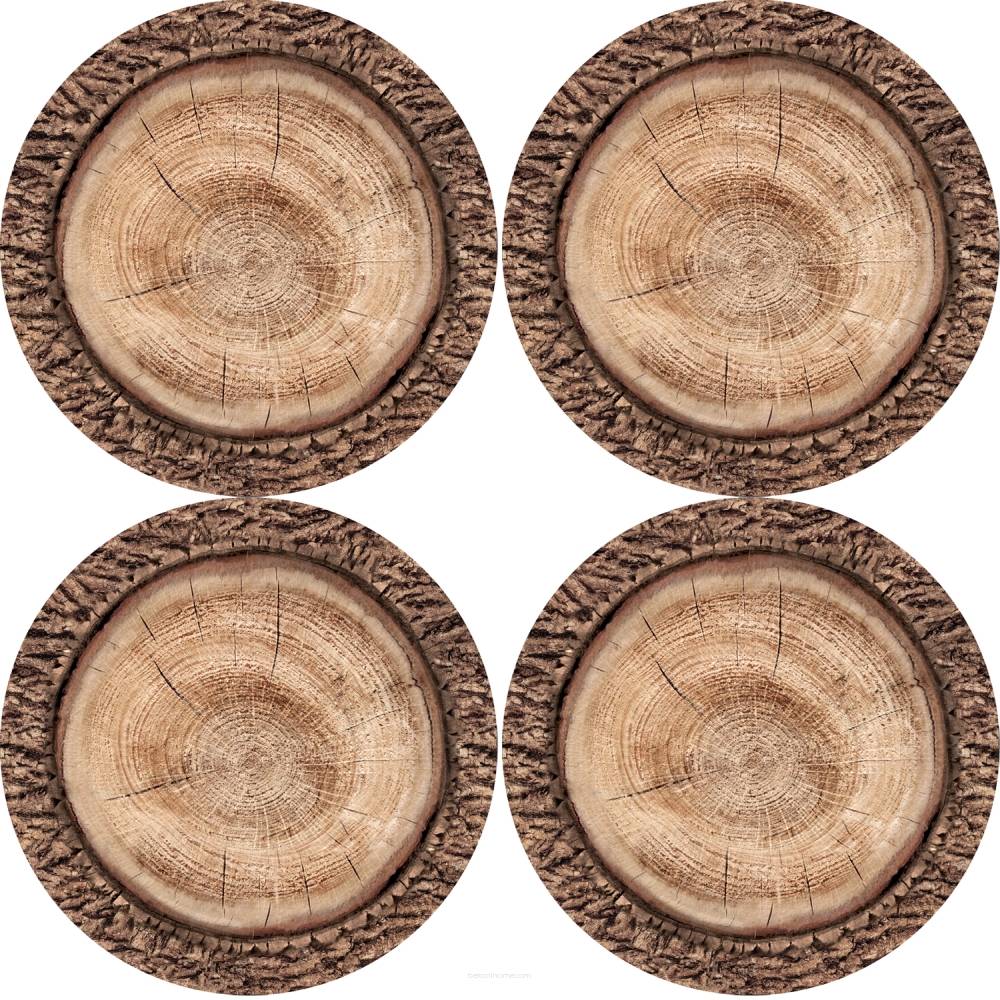 Bertoni bordskåner-sæt, 4 stk., runde, 33 cm, Robina