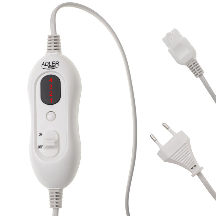 Adler lændevarmer, 4 temperaturindstillinger, effekt 100 W, LCD-fjernbetjening, AD 7437