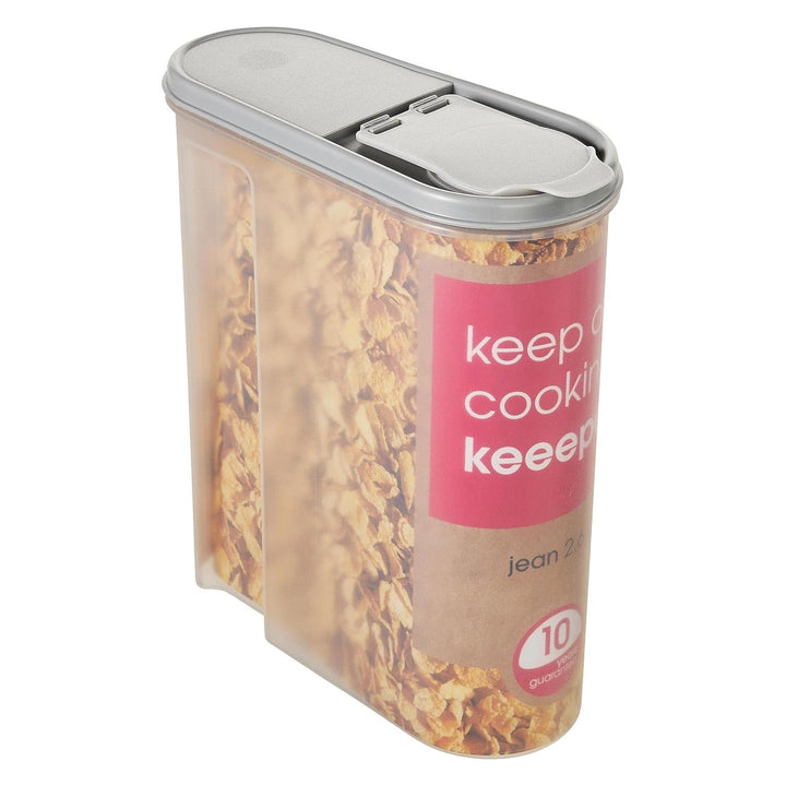 Keeeper morgenmadsbeholder, gennemsigtige sider, 2,6 l, Jean