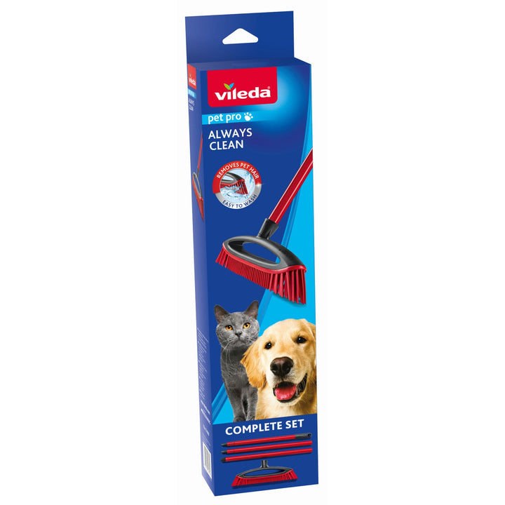 Vileda børste til dyrehår, gummihår, Always Clean, Pet Pro