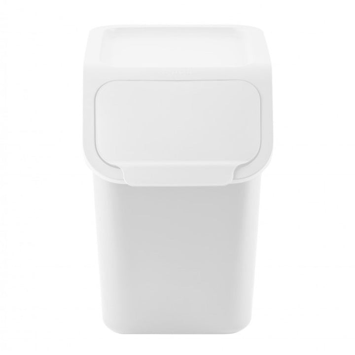 Practic affaldsspand, til affaldssortering, 25 liter, hvid, Bini 10100310