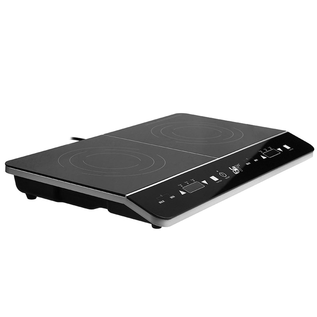 Lafe induktionskomfur, elektrisk, bærbar, 3500 W, dobbelt, CIY 002