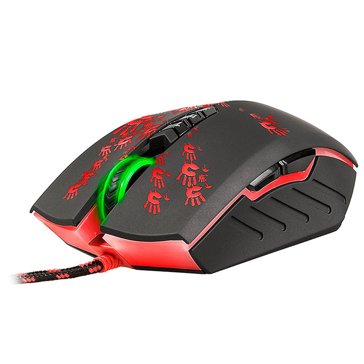 A4TECH gamingmus, 6200 DPI, RGB-belysning, BLOODY Blazing A60 (Activated)