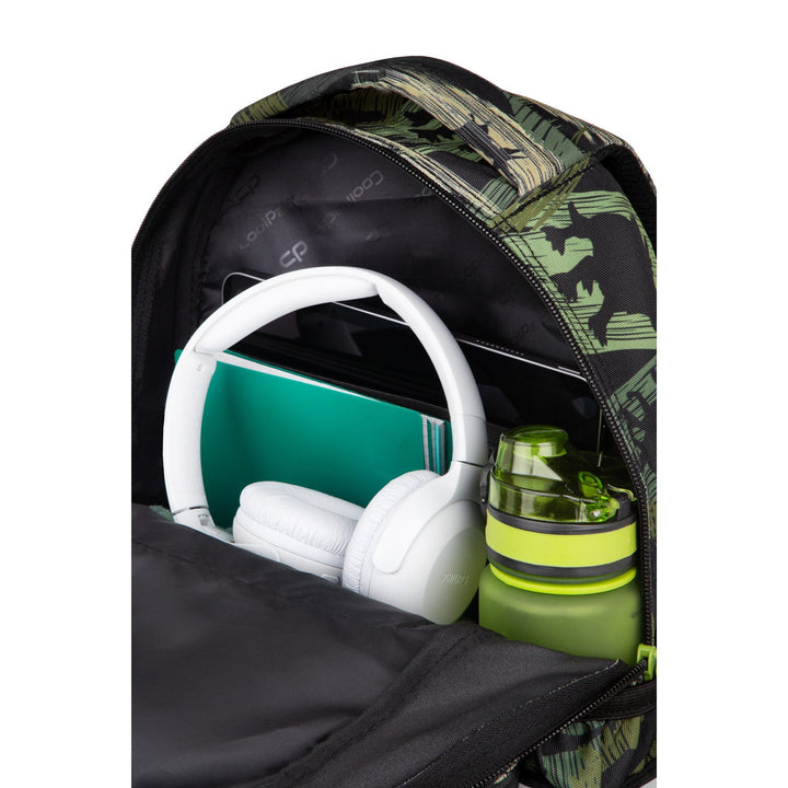 Coolpack ungdomsrygsæk, 3 rum, profileret ryg, Jerry Adventure Park