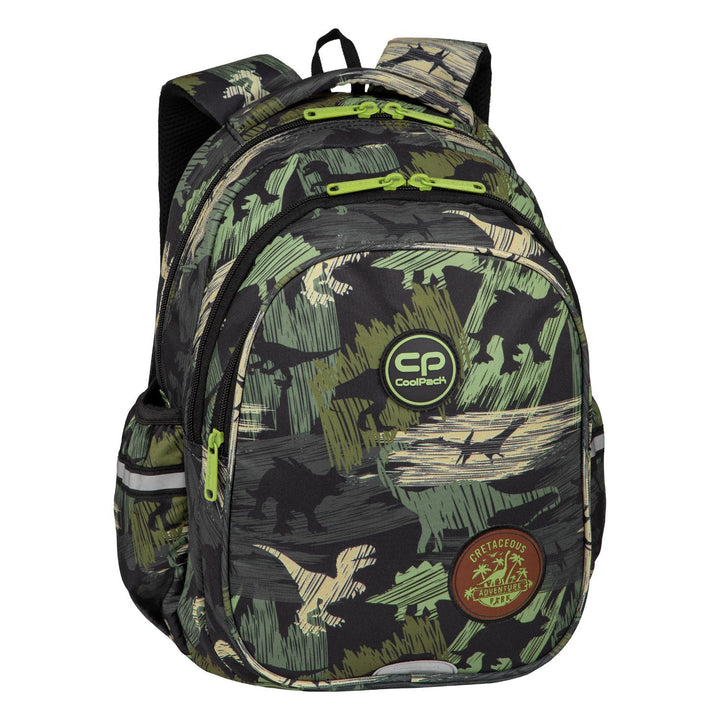 Coolpack ungdomsrygsæk, 3 rum, profileret ryg, Jerry Adventure Park