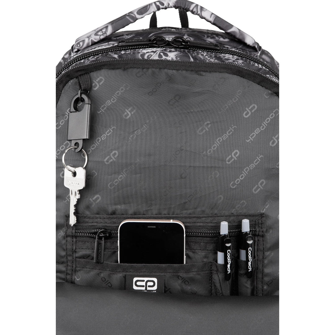 CoolPack Skulls ungdomsrygsæk, rummelig, komfortabel F024721