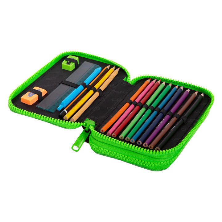 Penal med tilbehør CoolPack City Jungle, robust, rummelig C66199/F