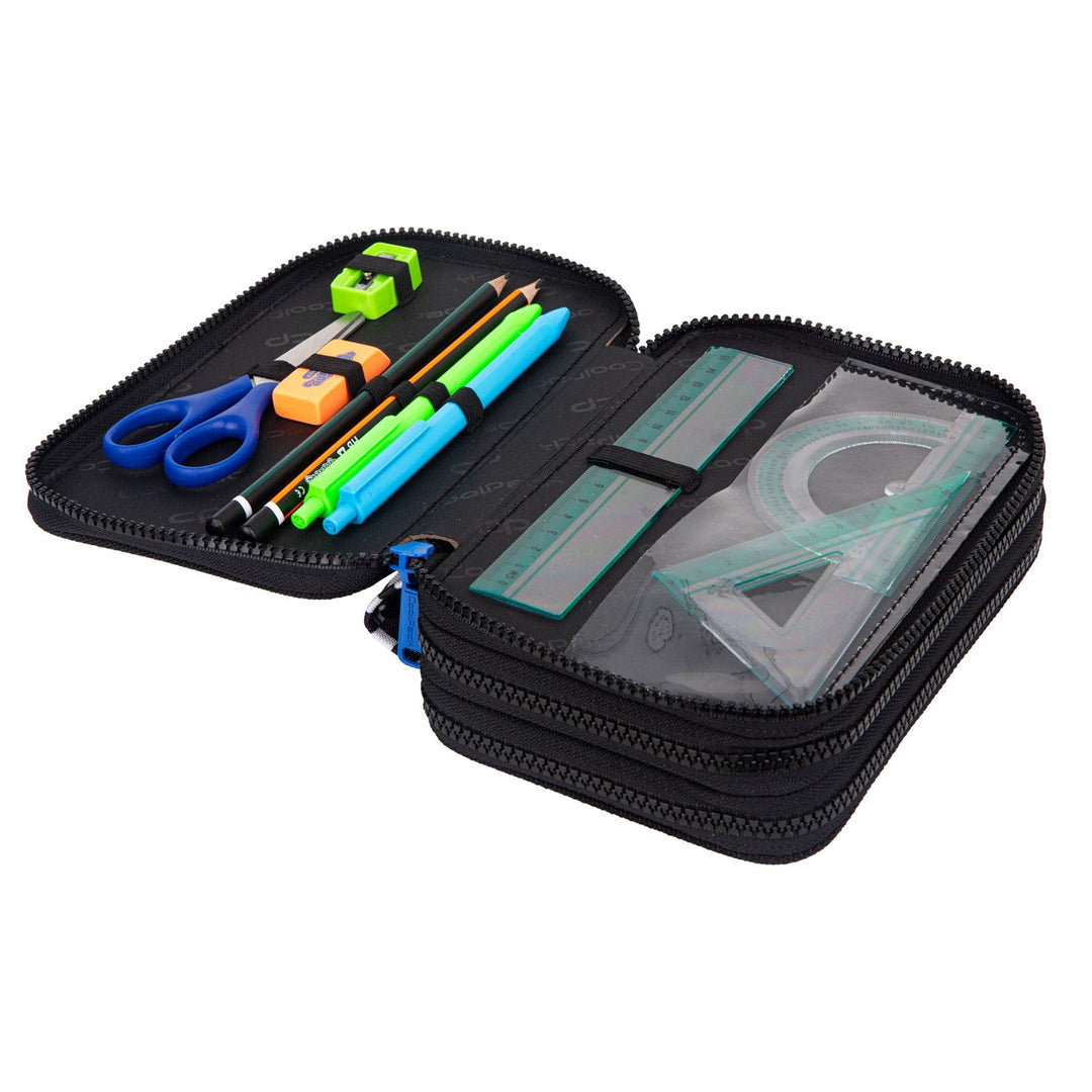CoolPack Catch Me penalhus med tilbehør, robust, rummeligt F067666