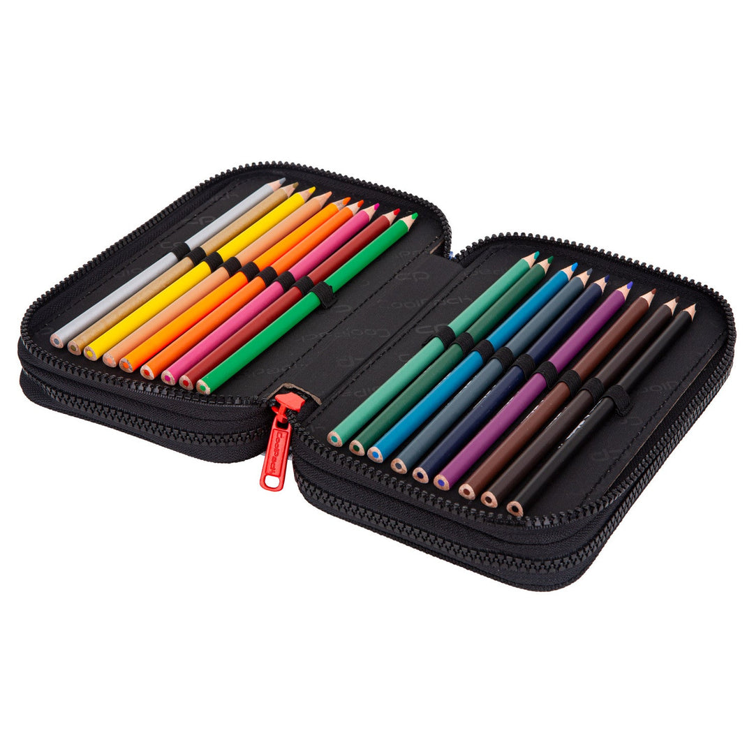 CoolPack Catch Me penalhus med tilbehør, robust, rummeligt F067666