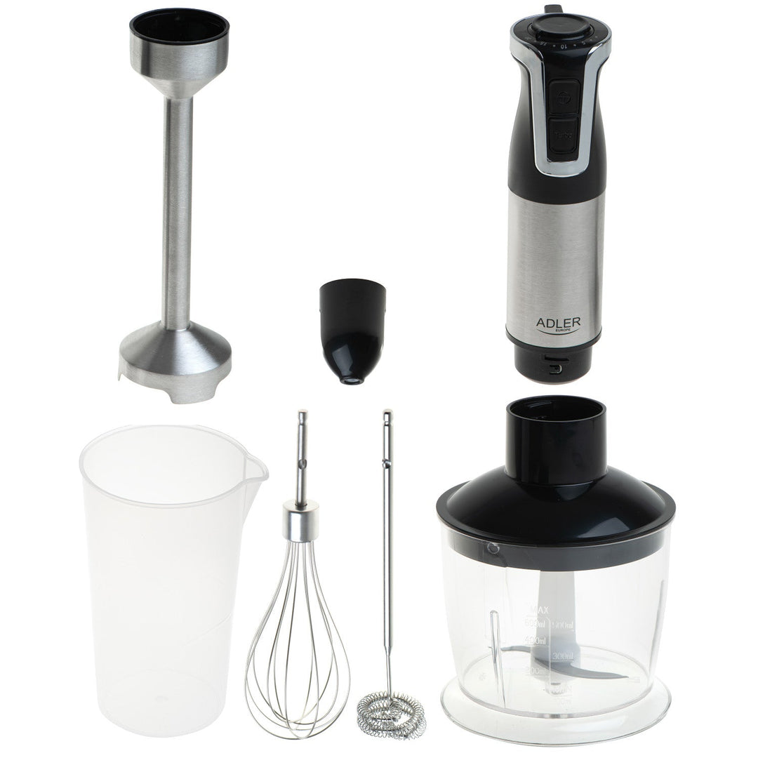 Adler håndblender, 20 hastigheder, 1800 W, Turbo-funktion, AD 4627