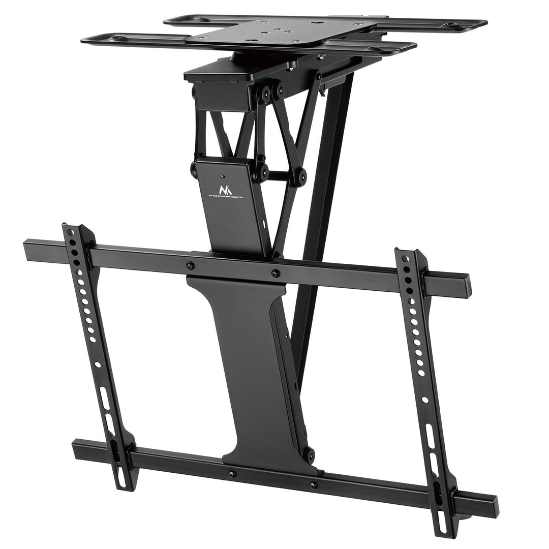 Maclean elektrisk loftbeslag til tv, TUYA-betjening, maks. VESA 600x400, 90° drejning, fjernbetjening, 32"-75", 35 kg, MC-490