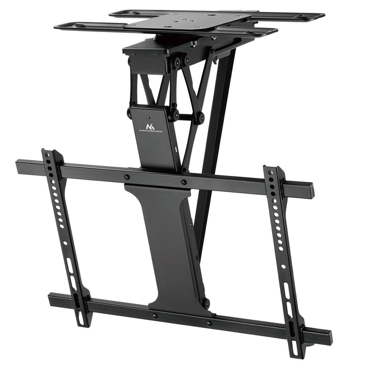 Maclean elektrisk loftbeslag til tv, TUYA-betjening, maks. VESA 600x400, 90° drejning, fjernbetjening, 32"-75", 35 kg, MC-490