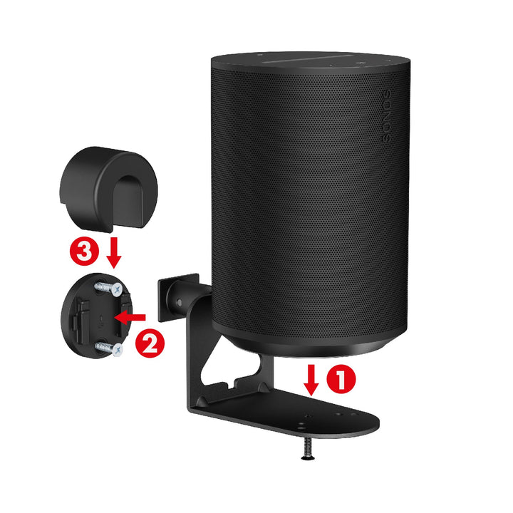 Vægbeslag til Sonos Maclean-højttaler, Sonos Era 100 & 300, MC-495 2 stk.