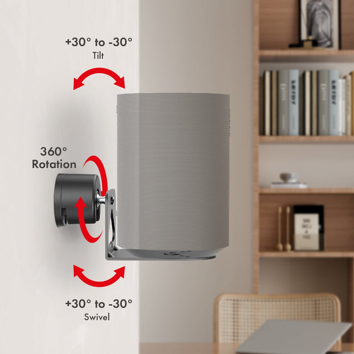 Vægbeslag til Sonos Maclean-højttaler, Sonos Era 100 & 300, MC-495 2 stk.