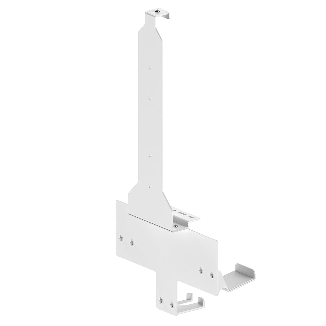 Hvid vægmonteret holder til Playstation 5-konsol med holder til controllere, maks. 10 kg, NanoRS RS181