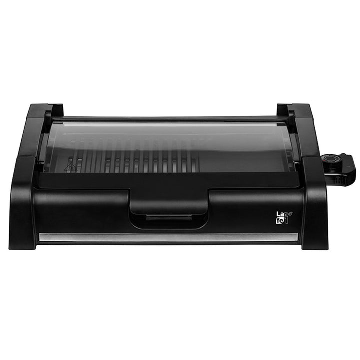 Lafe elektrisk grill med låg, 1650 W, termostat, GRL003