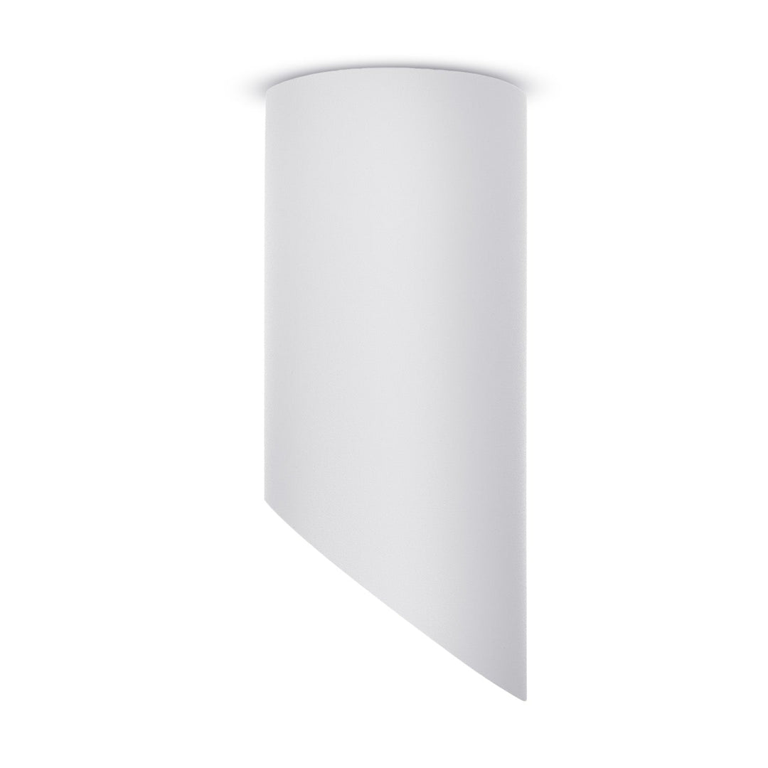 Maclean påbygning / rør, punktbelysning, rund, aluminium, GU10, 55x130 mm, hvid, MCE360 W