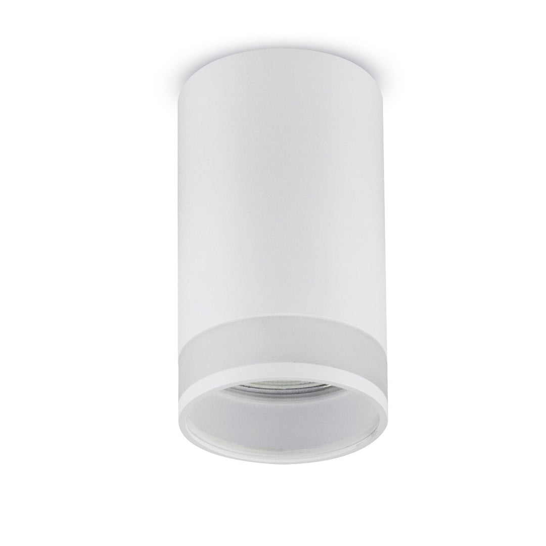 Oplægning / rør Maclean, punktbelysning, rund, aluminium, GU10, 55x105 mm, hvid, MCE361 W