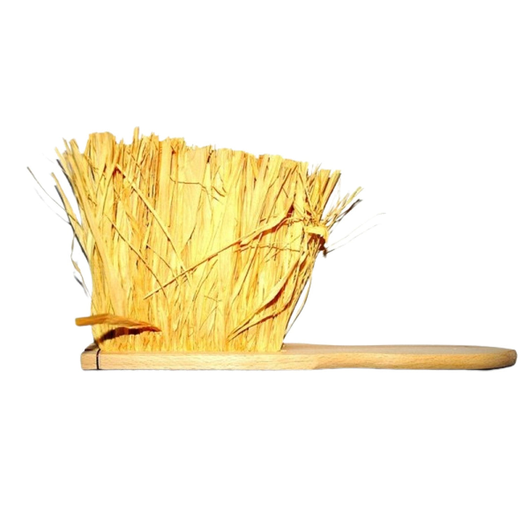 Starmann brødbørste, loftbørste, naturlig raffiafiber, håndlavet, 111/22