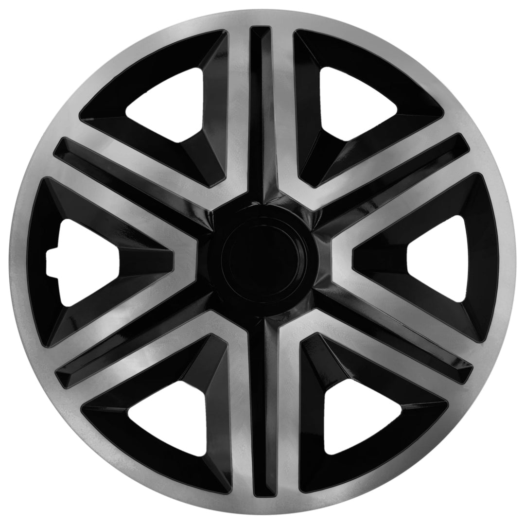 Universal hjulkapsler 16" NRM ACTION Doublecolor grafit-sort 1 stk.