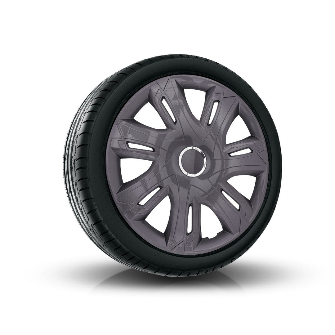 Universal hjulkapsler 16" NRM Supernova grafitlakkeret 1 stk.