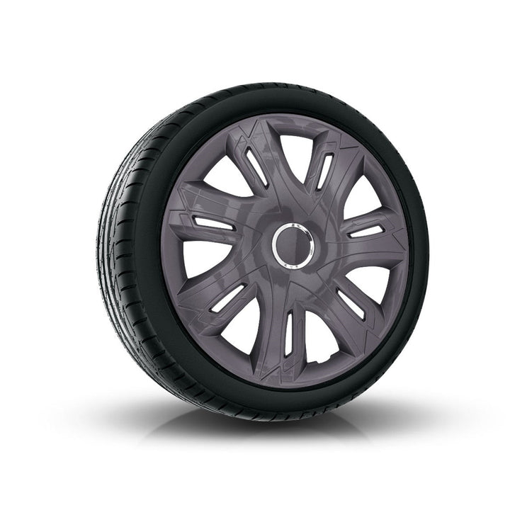 Universal hjulkapsler 16" NRM Supernova grafitlakkeret 1 stk.