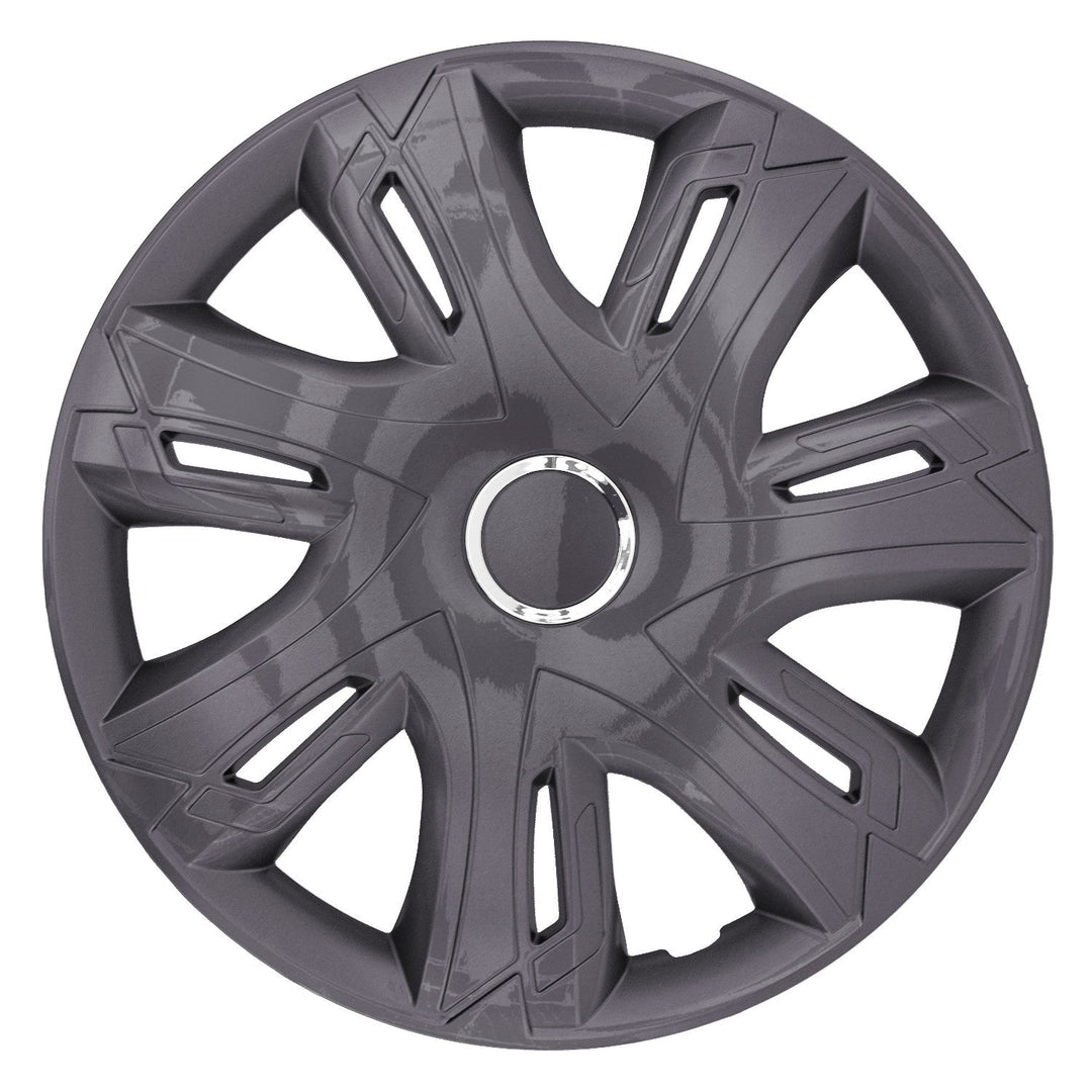 Universal hjulkapsler 16" NRM Supernova grafitlakkeret 1 stk.