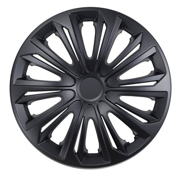 Universal hjulkapsler 14" NRM Strong sort mat 1 stk.