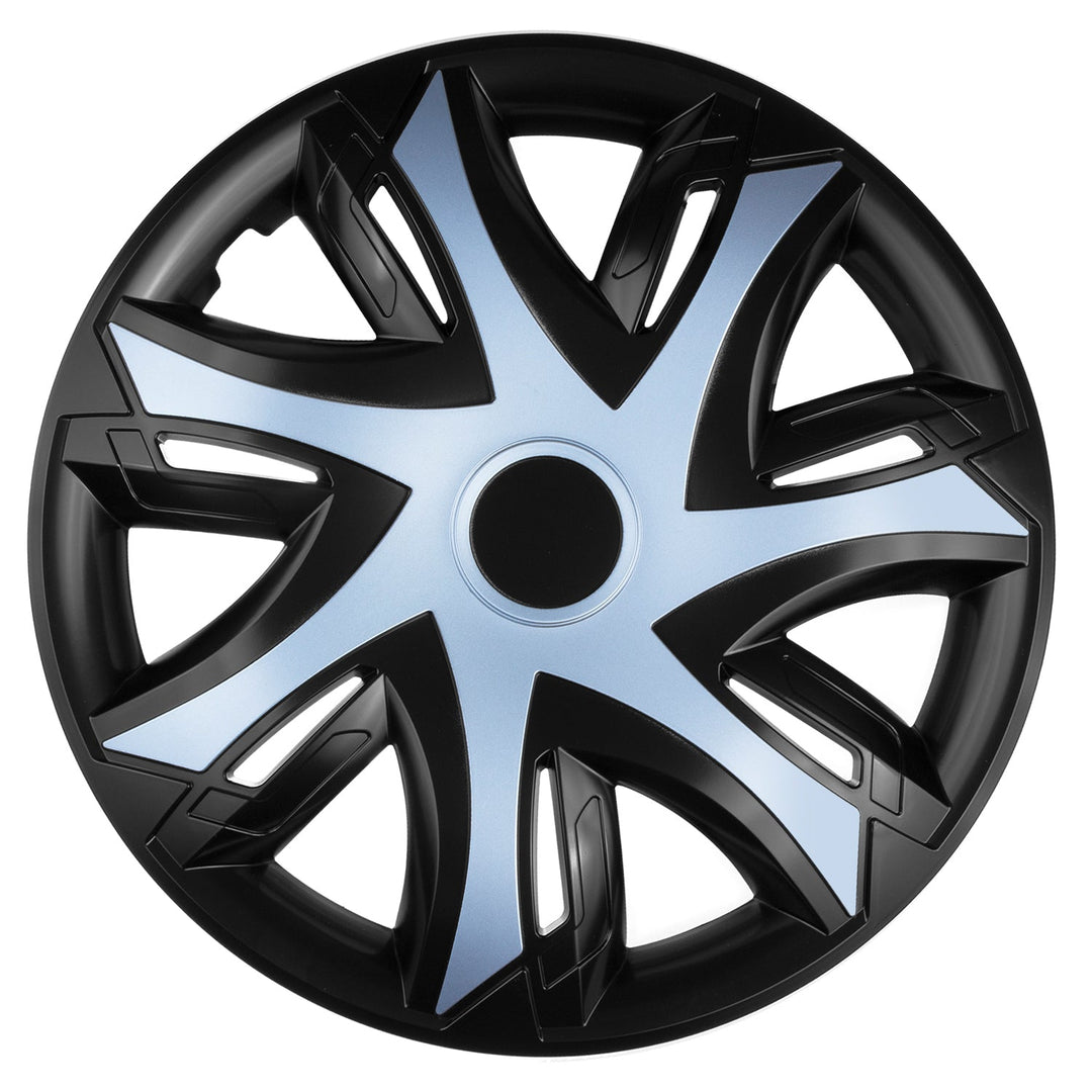 Universal hjulkapsler 16" NRM N-Power tofarvet sort-azurblå 1 stk.