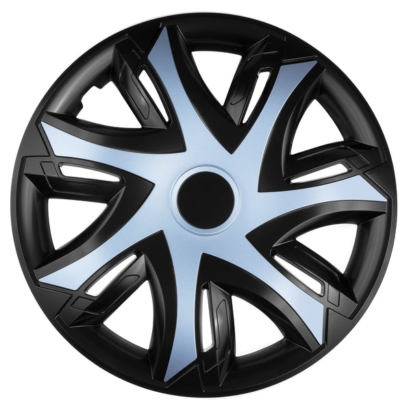 Universal hjulkapsler 16" NRM N-Power tofarvet sort-azurblå 1 stk.