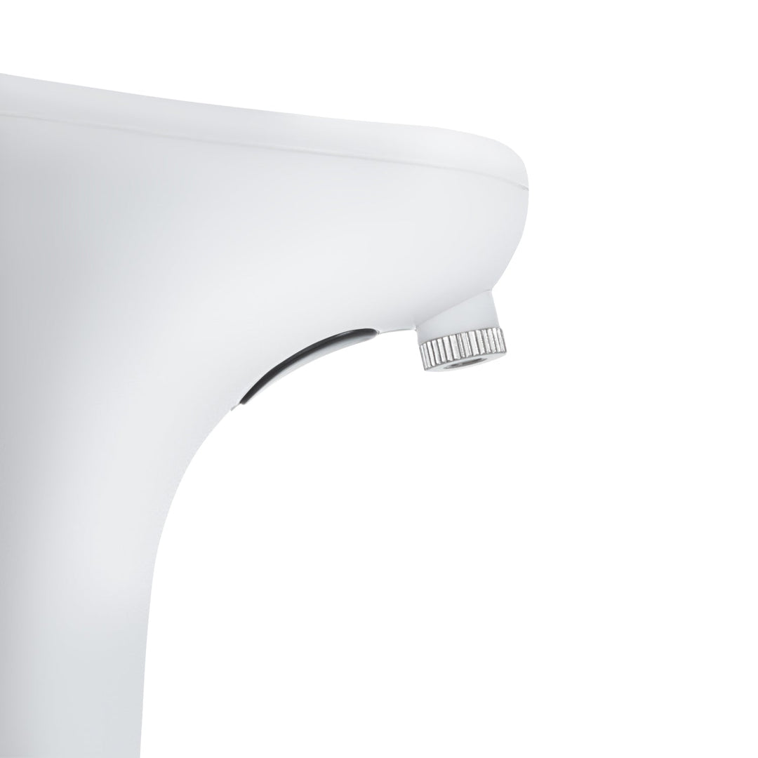 Promedix automatisk dispenser, dispenserbeholder til flydende sæbe, desinfektionsmidler, 300 ml, 4xAA, hvid, PR-540 W