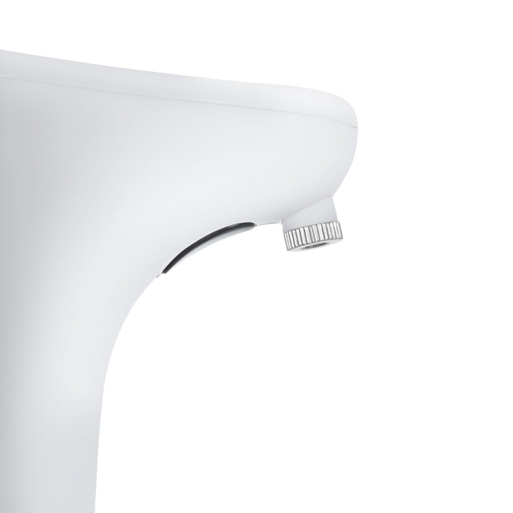 Promedix automatisk dispenser, dispenserbeholder til flydende sæbe, desinfektionsmidler, 300 ml, 4xAA, hvid, PR-540 W