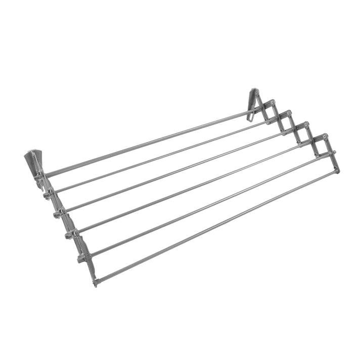 ABJ tørretumbler, vægmonteret, harmonikaformet, grå, 90 cm