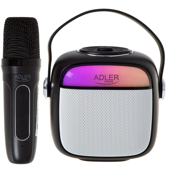 Adler trådløs højttaler, med mikrofon, til karaoke, Bluetooth, AD 1199 B