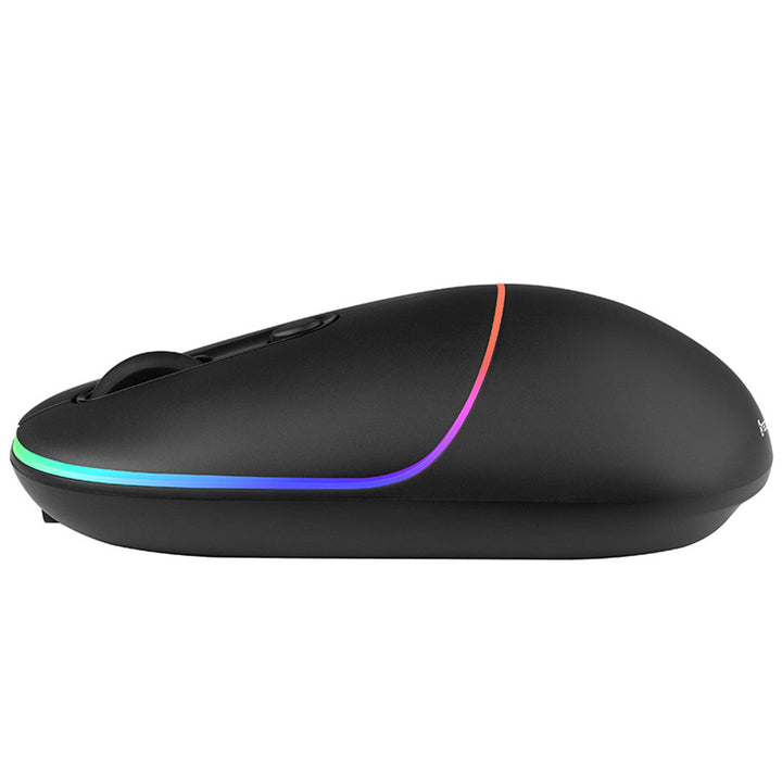 Tracer trådløs mus, 650 mAh batteri, RGB-belysning, Ratero