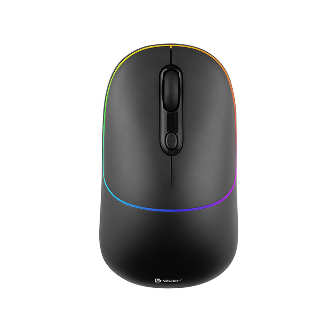 Tracer trådløs mus, 650 mAh batteri, RGB-belysning, Ratero