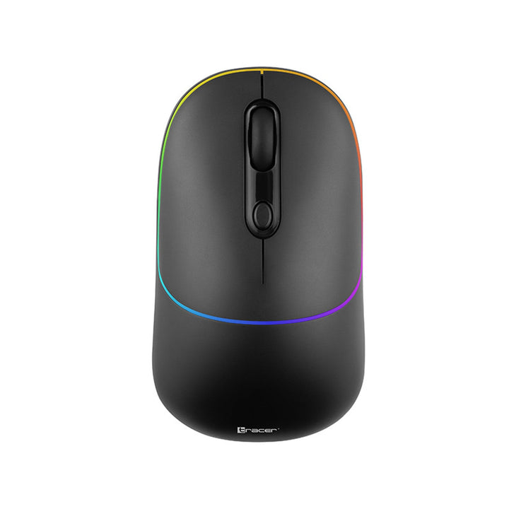 Tracer trådløs mus, 650 mAh batteri, RGB-belysning, Ratero