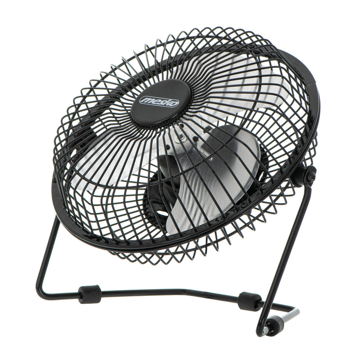 Mesko bordventilator, diameter 15 cm, USB-strømforsyning, lodret svingning, MS 7322