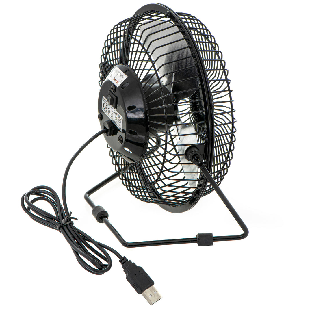 Mesko bordventilator, diameter 15 cm, USB-strømforsyning, lodret svingning, MS 7322