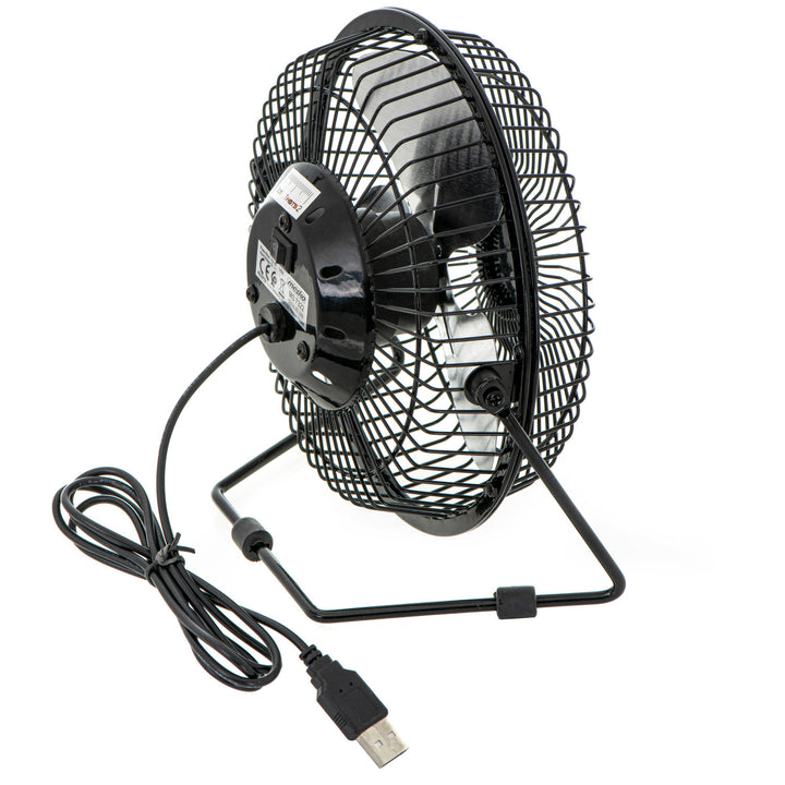 Mesko bordventilator, diameter 15 cm, USB-strømforsyning, lodret svingning, MS 7322