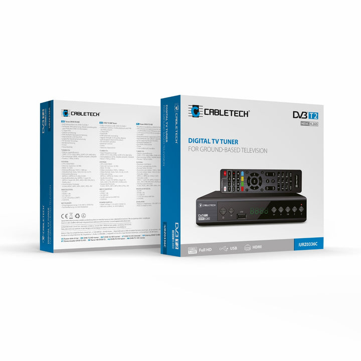 Tuner-dekoder DVB-T2 H.265 HEVC KrugerMatz KM0550D EPG PVR Timeshift