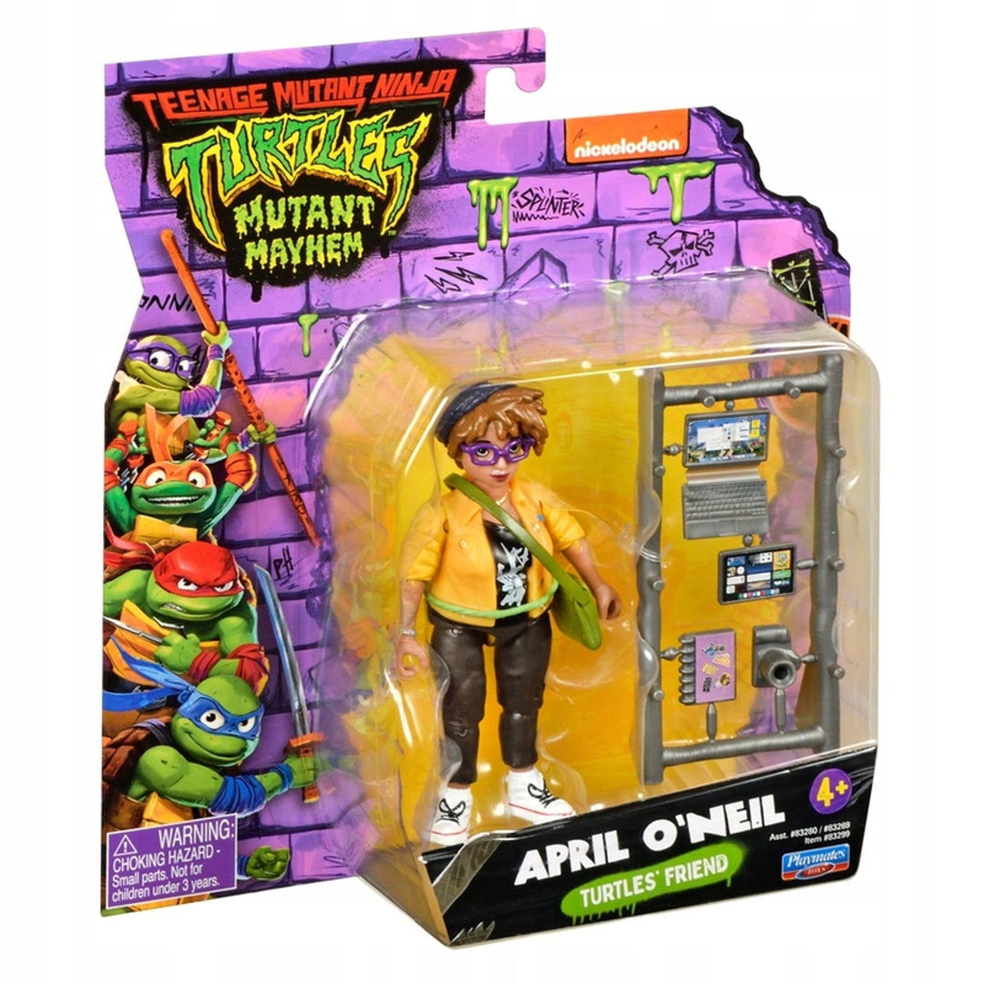April O'Neil-figur med tilbehør Teenage Mutant Ninja Turtles