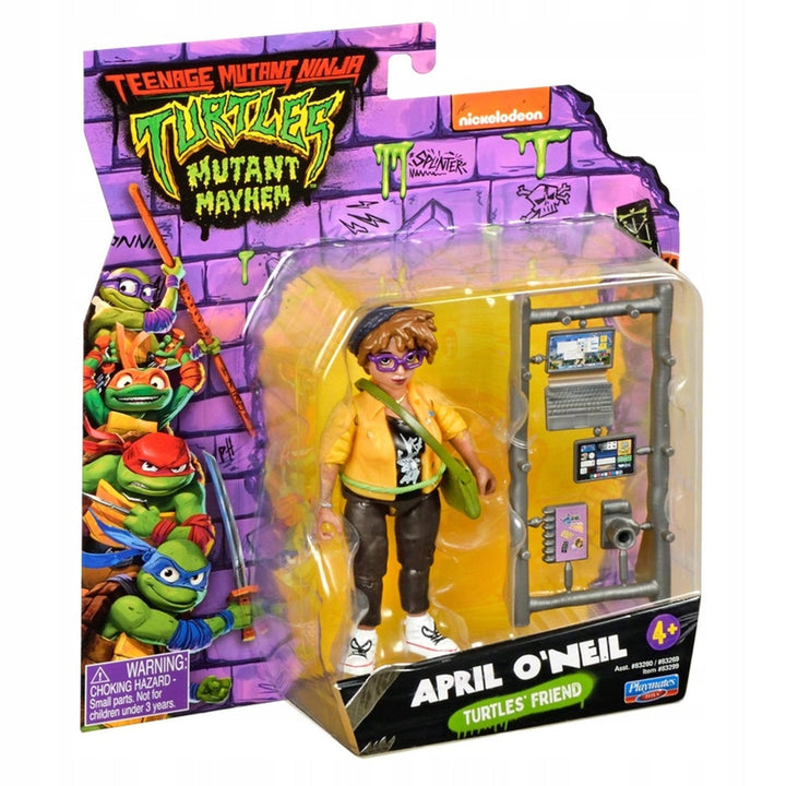 April O'Neil-figur med tilbehør Teenage Mutant Ninja Turtles