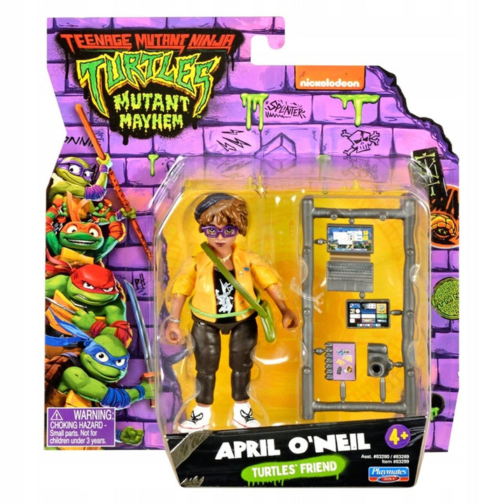 April O'Neil-figur med tilbehør Teenage Mutant Ninja Turtles