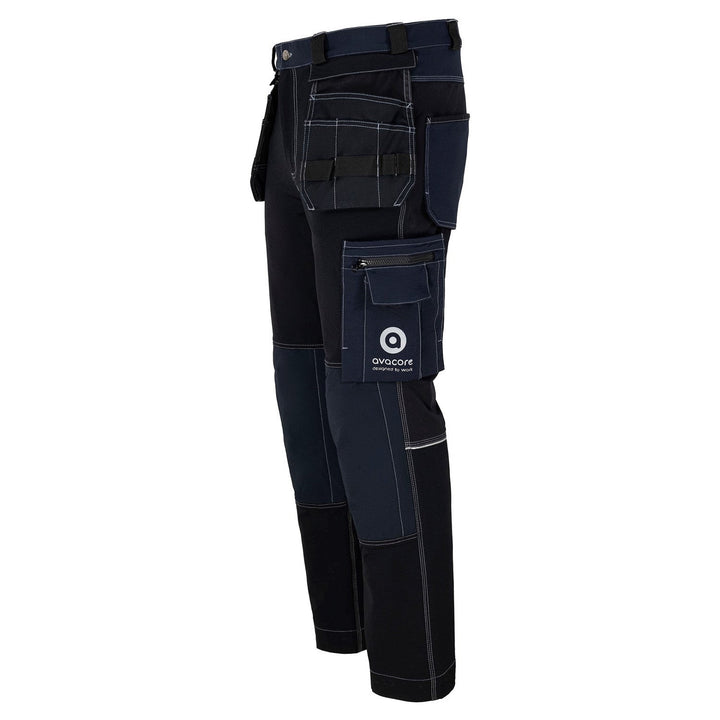 Avacore bukser, stretch, cordura, sort-marineblå, størrelse 50, Avaflex