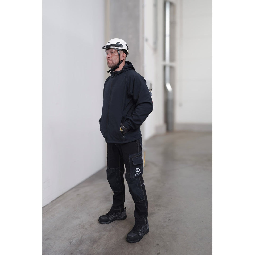 Avacore bukser, stretch, cordura, sort-marineblå, størrelse 60, Avaflex