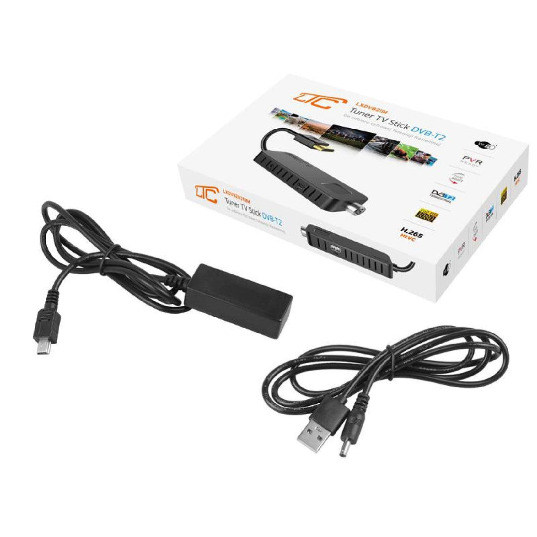 TV-tuner STICK DVB-T2 LTC til terrestrisk tv LTC DVB211M