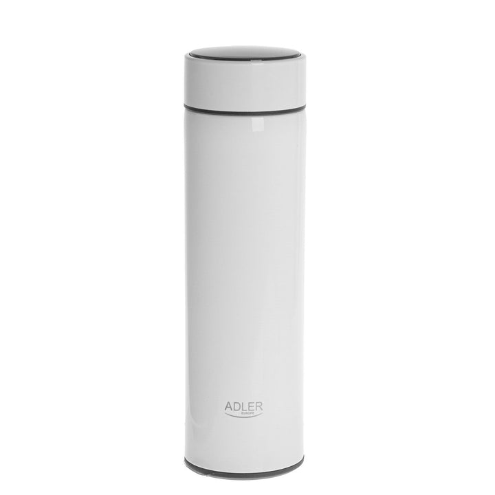 Adler termokande, LED-berøringsskærm, kapacitet 473 ml, farve hvid, AD 4506