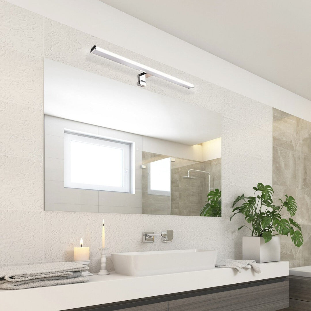 Rabalux badeværelseslampe, 12W LED, IP44, forkromet design, Levon